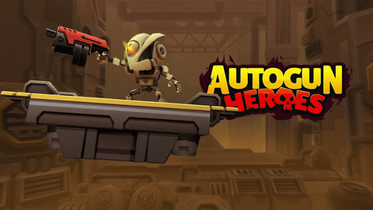 Autogun Heroes action-packed gameplay, showcasing intense battles and dynamic heroes in action."